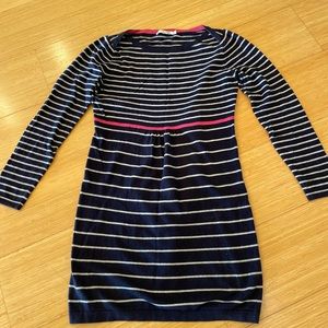 Boden Striped Knit Sweater Dress 10